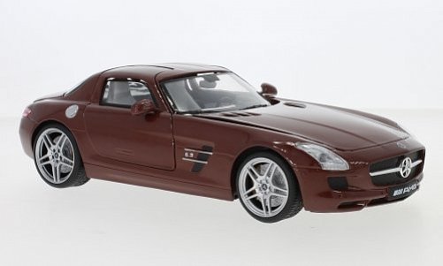 Mercedes SLS AMG (C197), metallic-braun